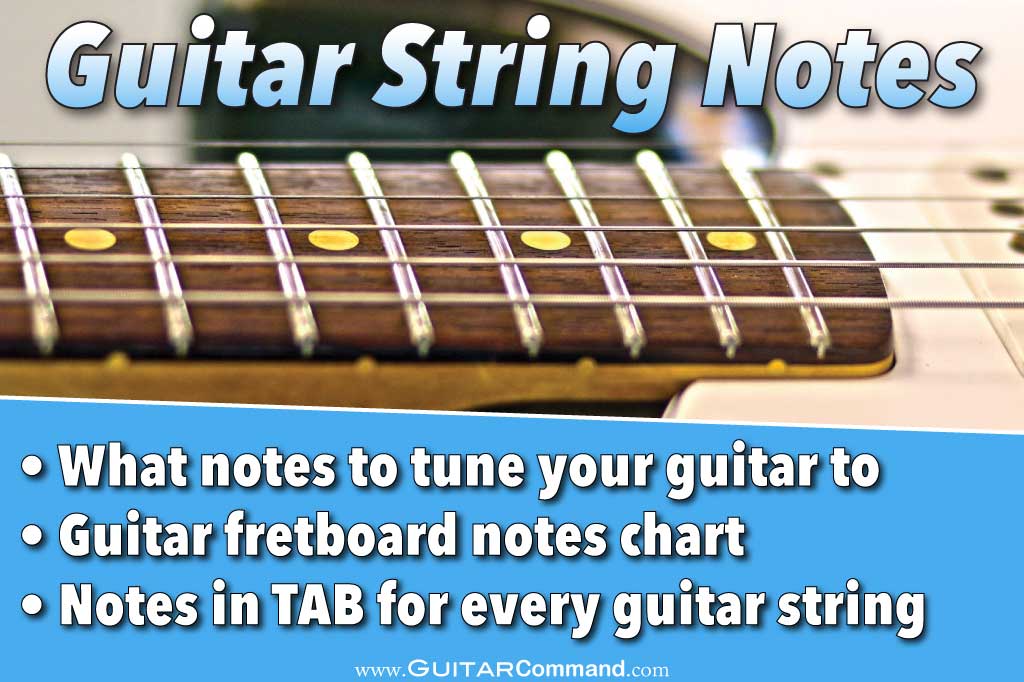 Detail Gambar Not Not Di Fret Dan String Gitar Nomer 26