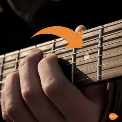 Detail Gambar Not Not Di Fret Dan String Gitar Nomer 4