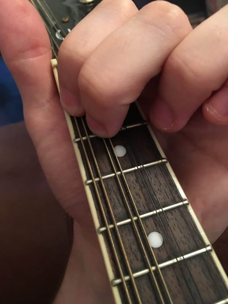 Detail Gambar Not Not Di Fret Dan String Gitar Nomer 44