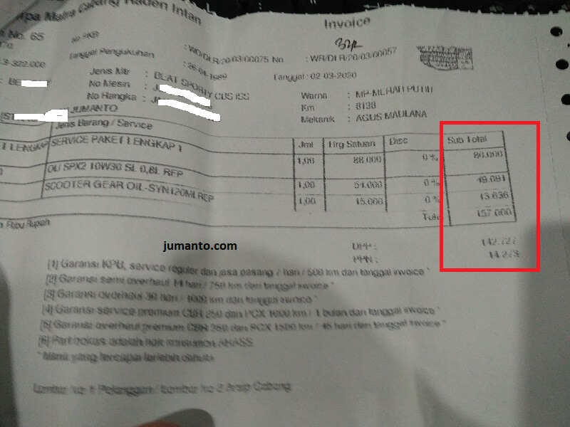 Detail Gambar Nota Ahas Nomer 54