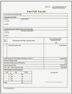 Detail Gambar Nota Faktur Nomer 15