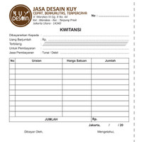 Detail Gambar Nota Kosong Toko Butik Nomer 21