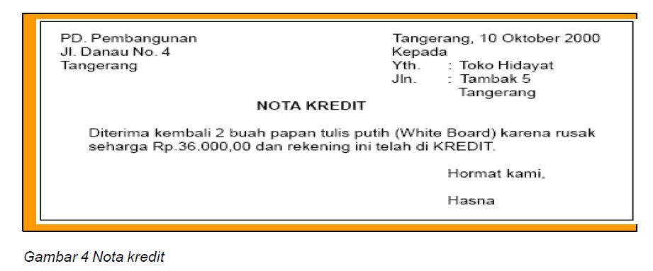 Detail Gambar Nota Kredit Nomer 50