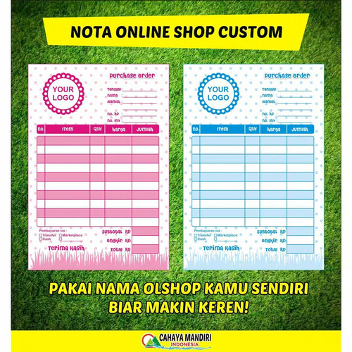 Detail Gambar Nota Olshop Nomer 28