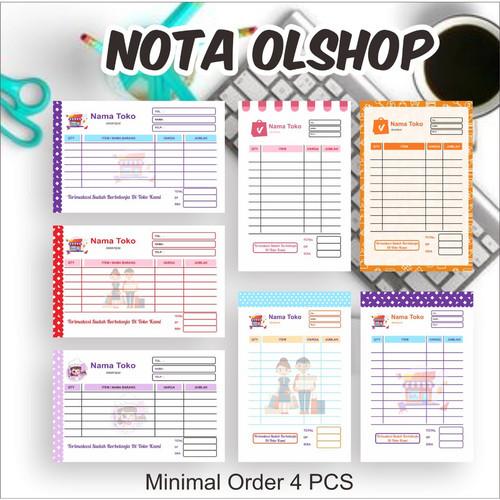 Detail Gambar Nota Olshop Nomer 39