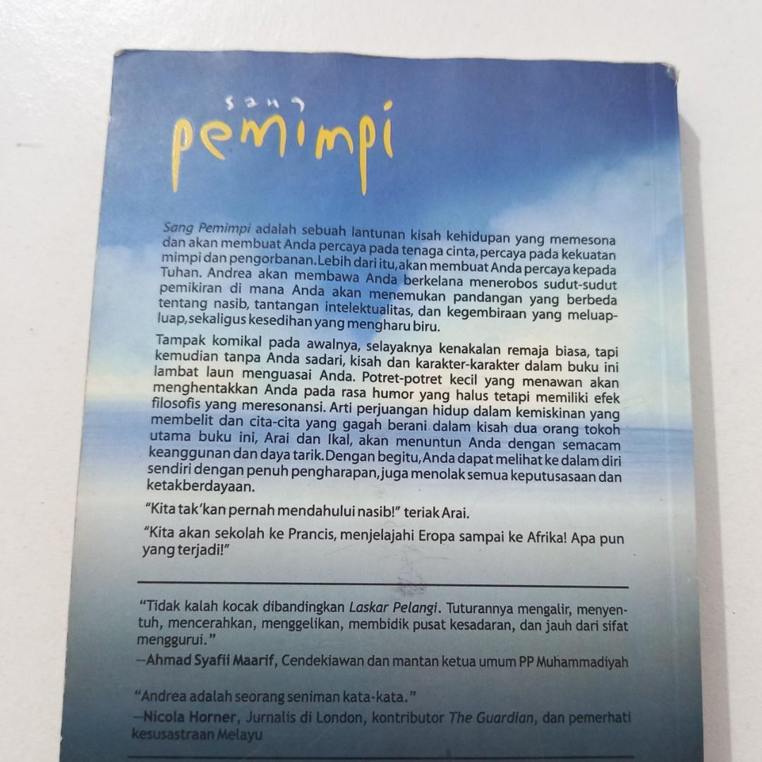 Detail Gambar Novel Sang Pemimpi Nomer 36