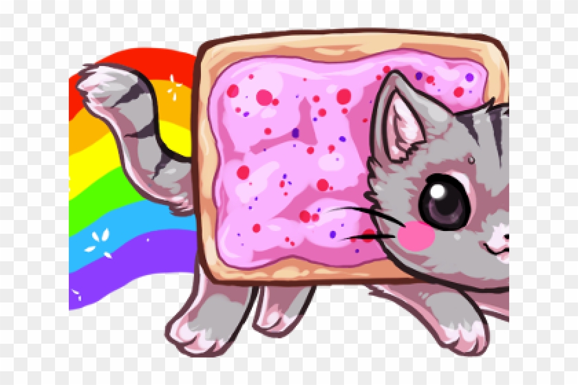 Detail Gambar Nyan Cat Anime Transparent Nomer 5