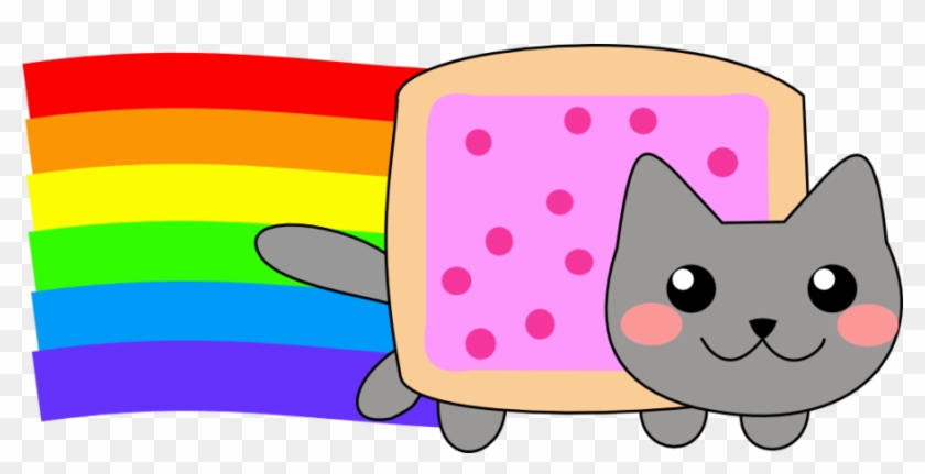 Detail Gambar Nyan Cat Anime Transparent Nomer 8