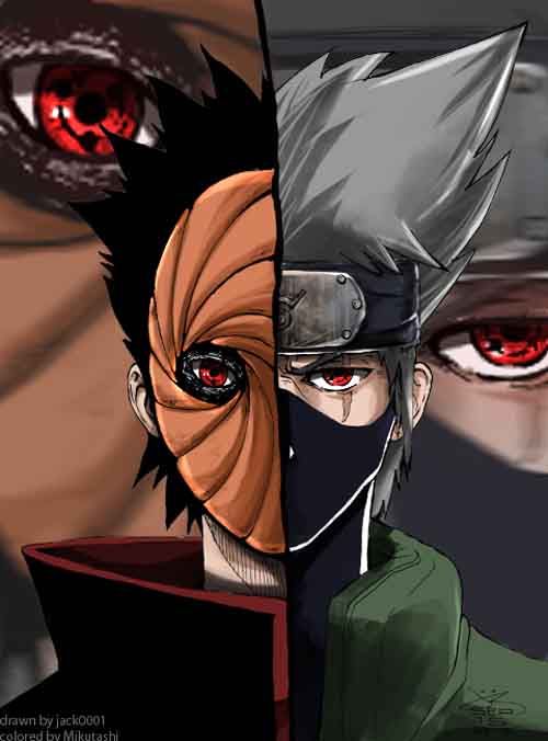 Detail Gambar Obito Dan Kakashi Nomer 12