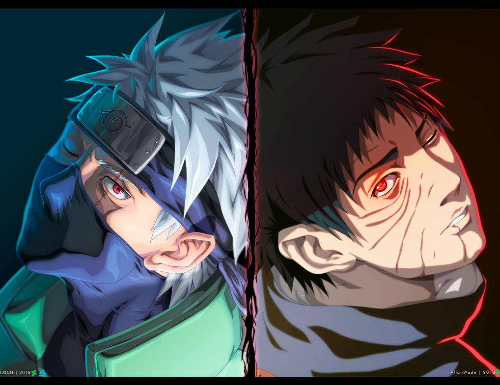 Detail Gambar Obito Dan Kakashi Nomer 15