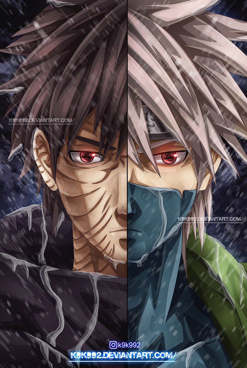 Detail Gambar Obito Dan Kakashi Nomer 18