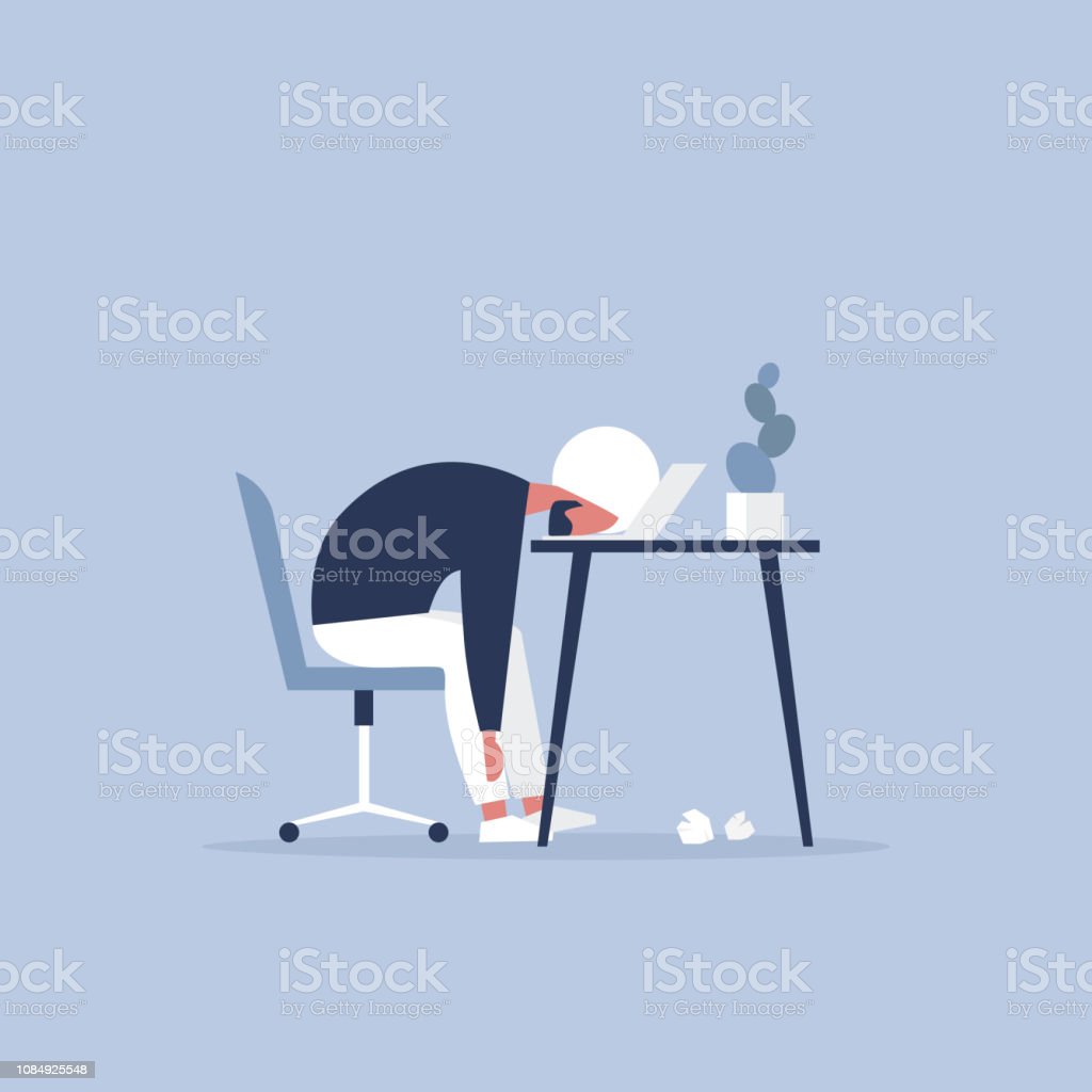 Detail Gambar Office Boy Kelelahan Nomer 11
