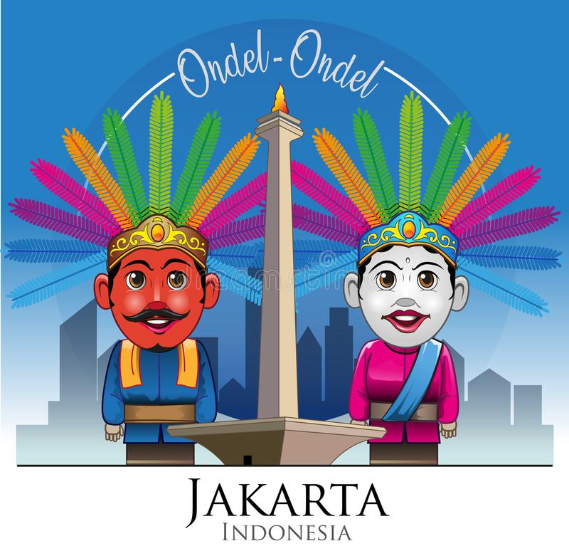 Detail Gambar Ondel Ondel Betawi Kartun Nomer 19