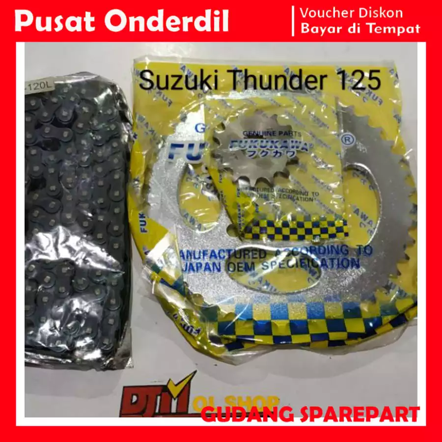 Detail Gambar Onderdil Suzuki Thunder 125 Nomer 53