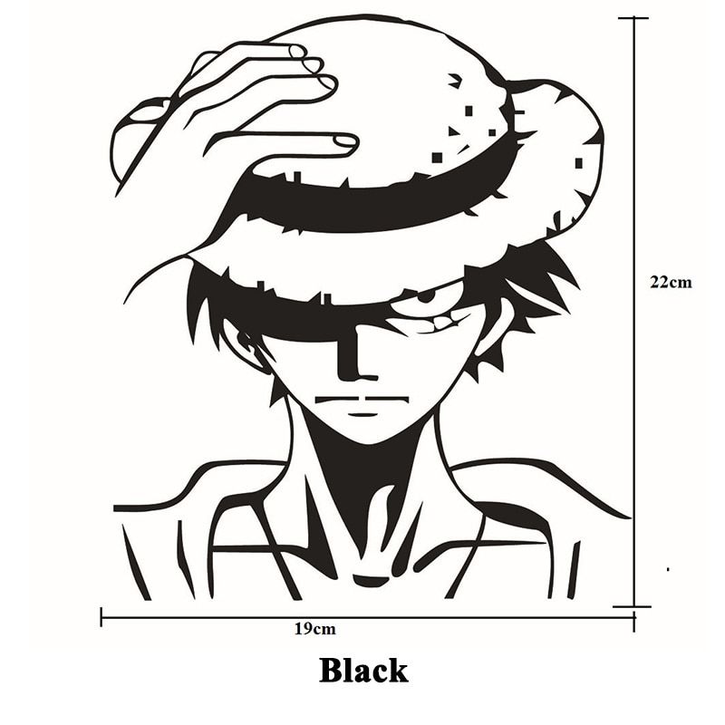 Detail Gambar One Piece Luffy Hitam Putih Nomer 2