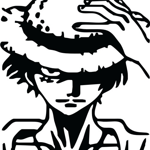 wallpaper luffy hitam putih hd 1920x1080