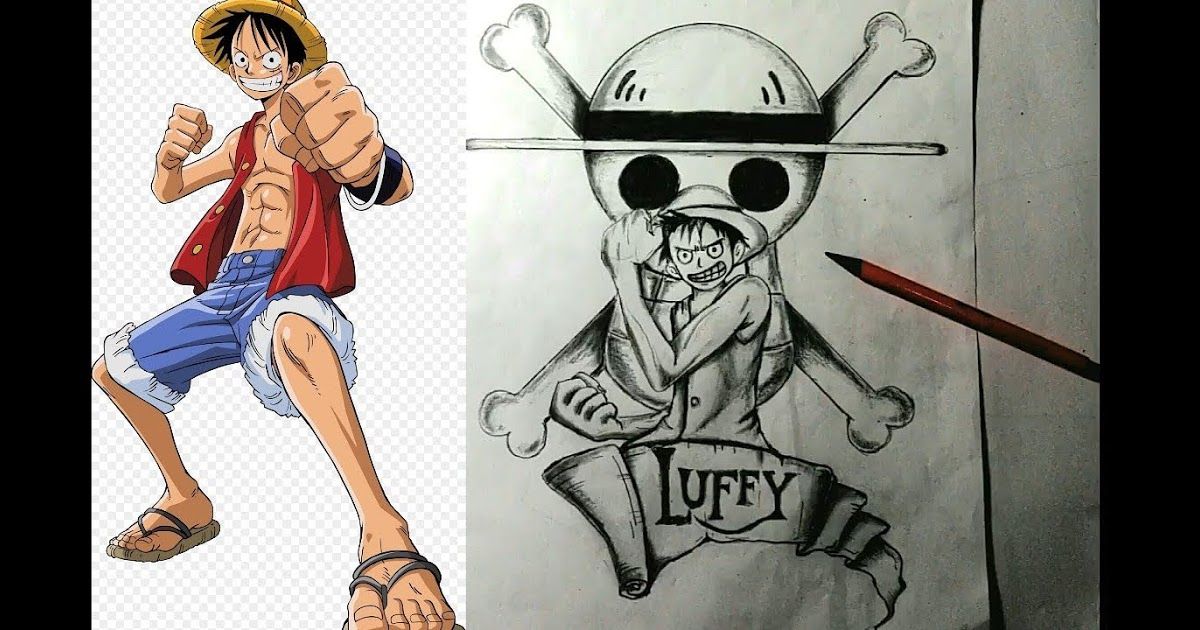 Gambar One Piece Pensil - KibrisPDR