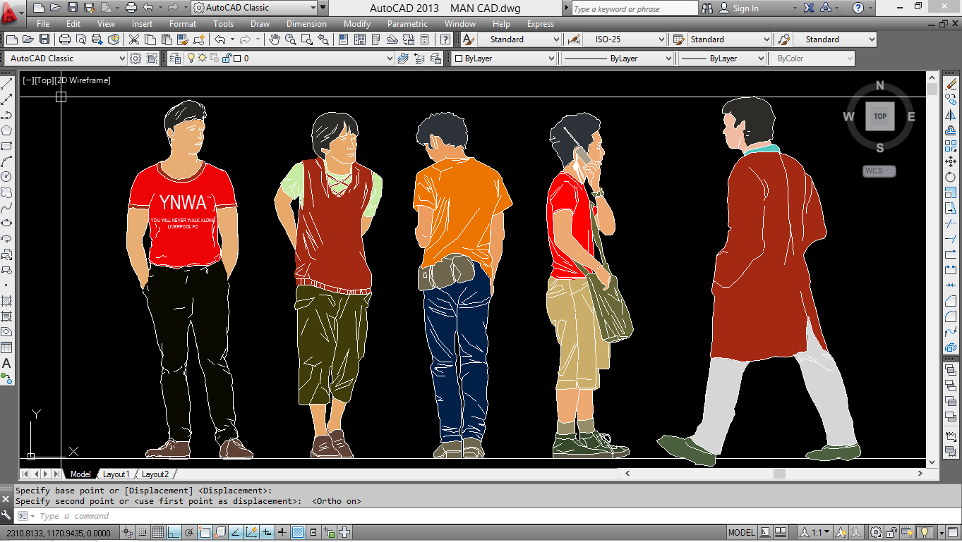 Detail Gambar Orang Autocad Nomer 11