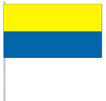 Detail Blaue Flagge Mit Gelben Dreieck Nomer 11