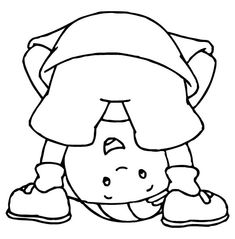 Detail Caillou Free Coloring Pages Nomer 6