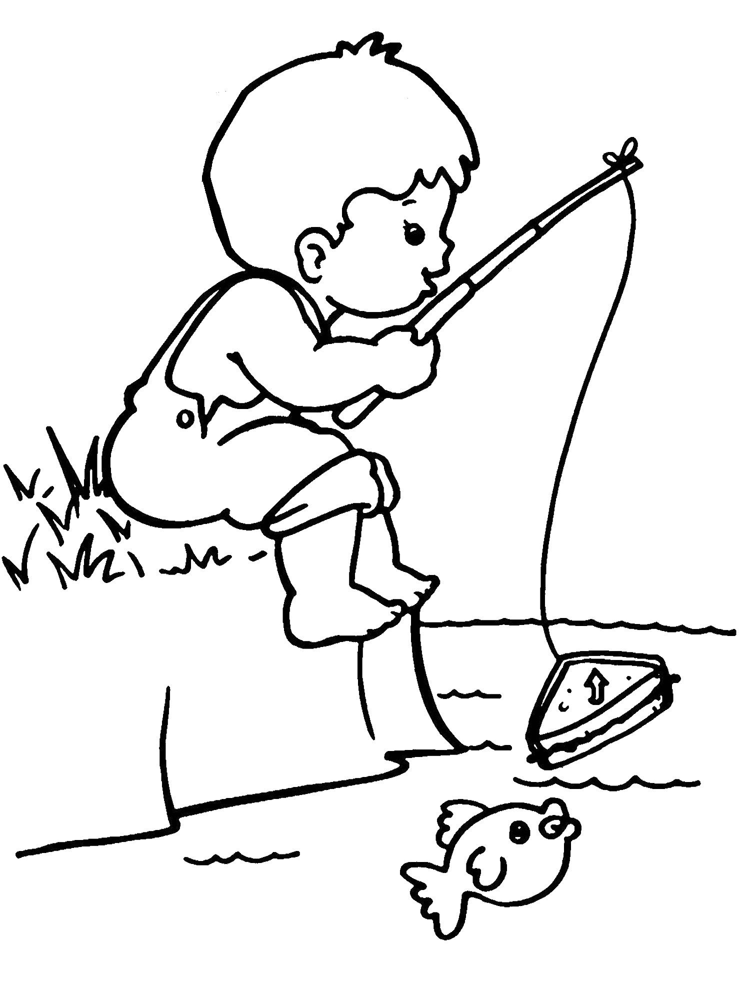 Detail Caillou Free Coloring Pages Nomer 18