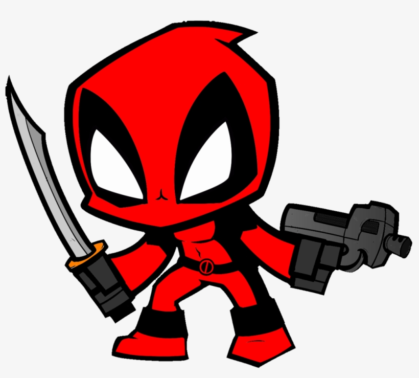 Detail Chibi Deadpool And Spiderman Nomer 18