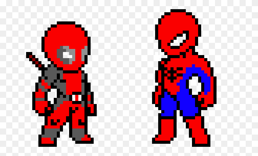 Detail Chibi Deadpool And Spiderman Nomer 19