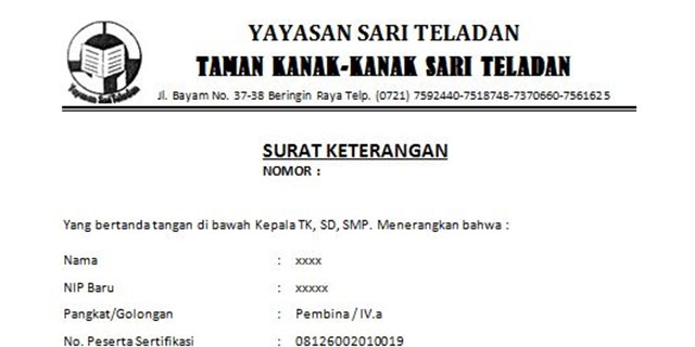 Detail Contoh Surat Pengantar Kerja Nomer 45