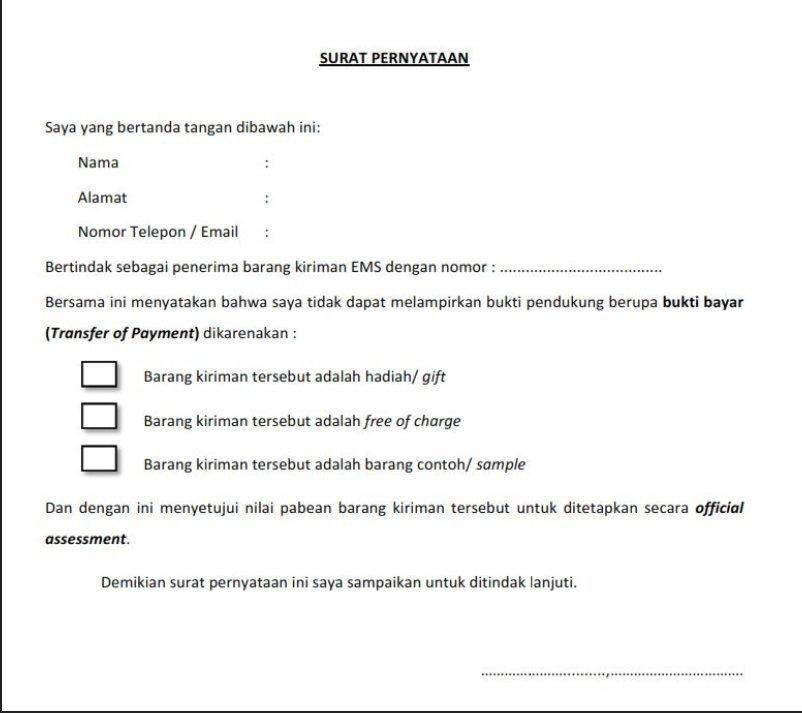 Detail Contoh Surat Pengembalian Barang Nomer 44