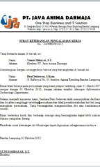 Detail Contoh Surat Pengembalian Karyawan Ke Hrd Nomer 36