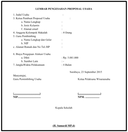 Detail Contoh Surat Pengesahan Laporan Nomer 47