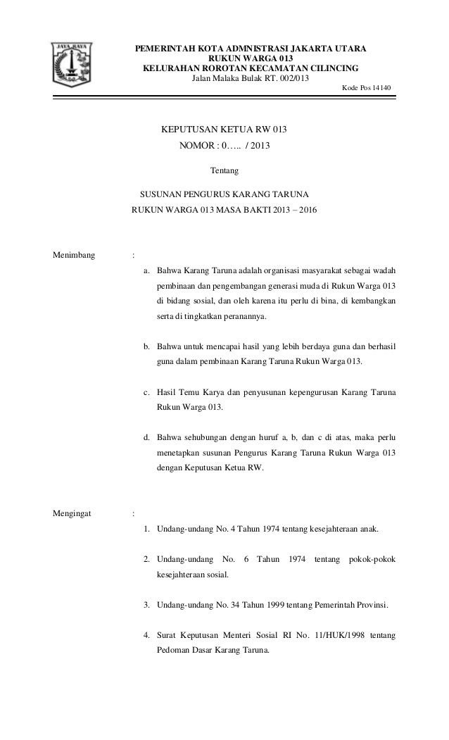 Contoh Surat Pengesahan Sebagai Jurulatih Disesebuah Organisasi