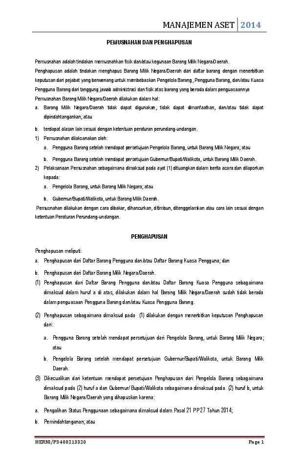 Detail Contoh Surat Penghapusan Aset Sekolah Nomer 40