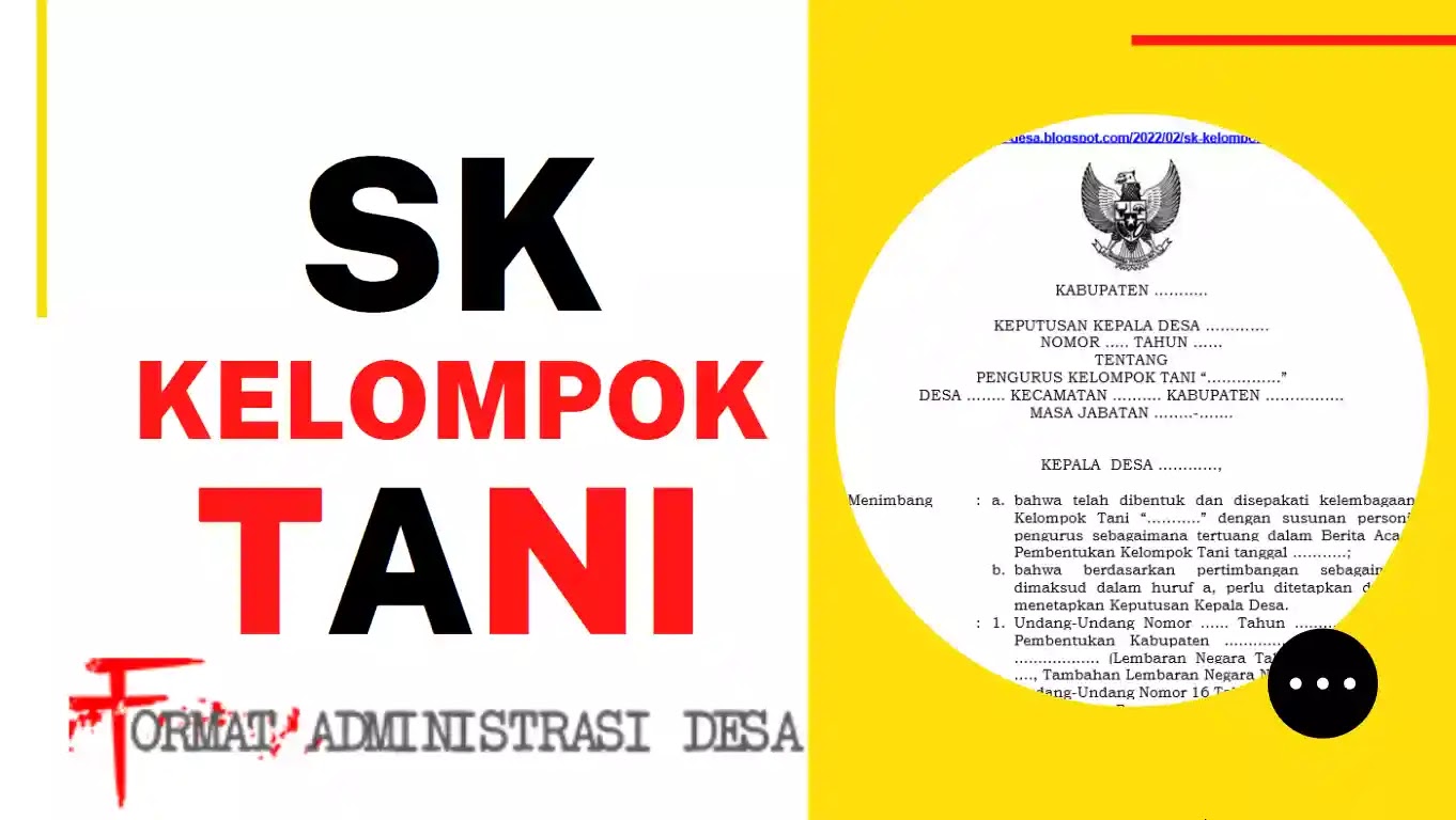 Detail Contoh Surat Pengukuhan Kelompok Tani Nomer 22