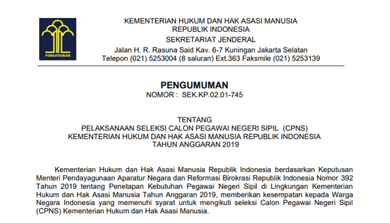 Detail Contoh Surat Pengumuman Kelulusan Nomer 45