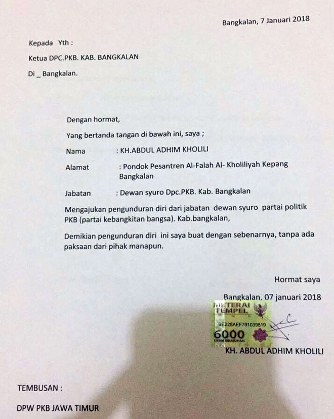 Detail Contoh Surat Pengunduran Diri Dari Cafe Nomer 27