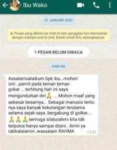 Detail Contoh Surat Pengunduran Diri Di Grup Wa Nomer 15