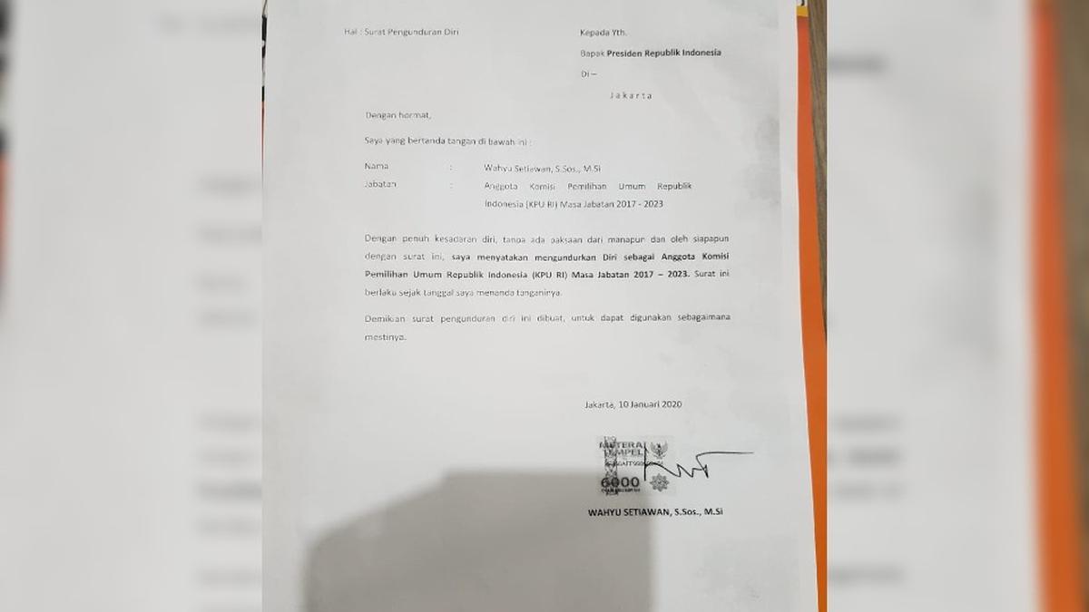 Detail Contoh Surat Pengunduran Diri Resmi Nomer 39