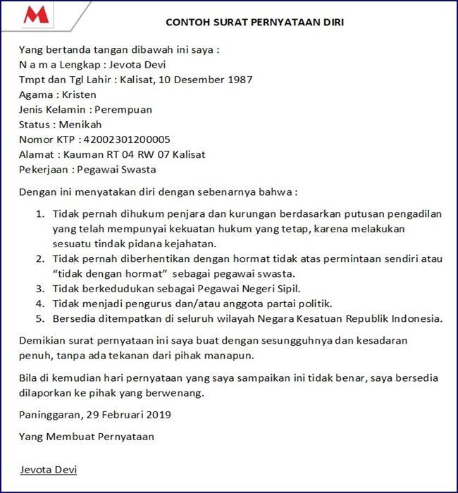 Detail Contoh Surat Pengunduran Diri Rt Nomer 45