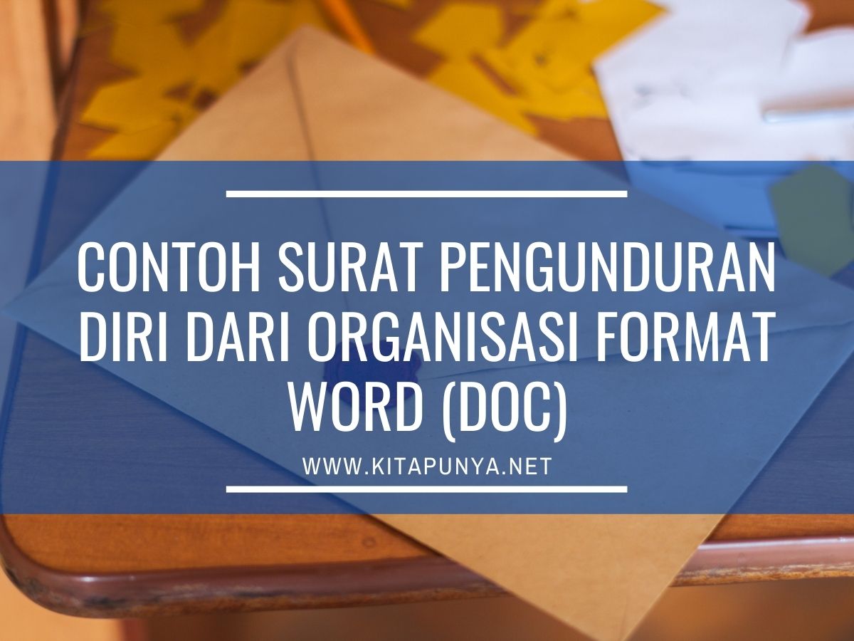 Detail Contoh Surat Pengunduran Diri Word Nomer 45