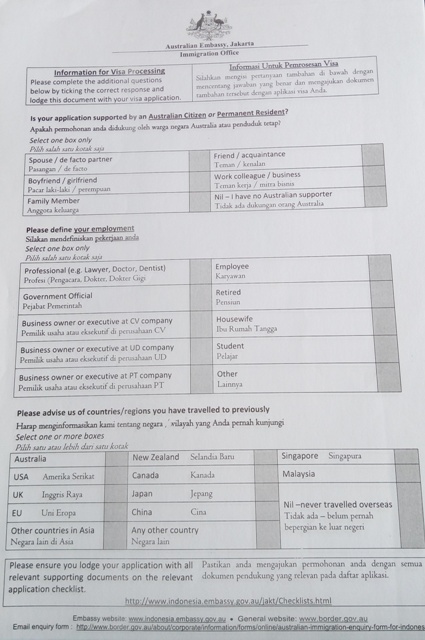 Detail Contoh Surat Penolakan Visa Australia Nomer 52