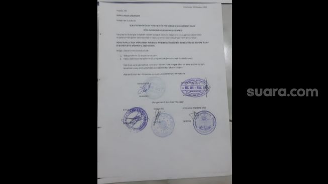 Detail Contoh Surat Penolakan Warga Nomer 20