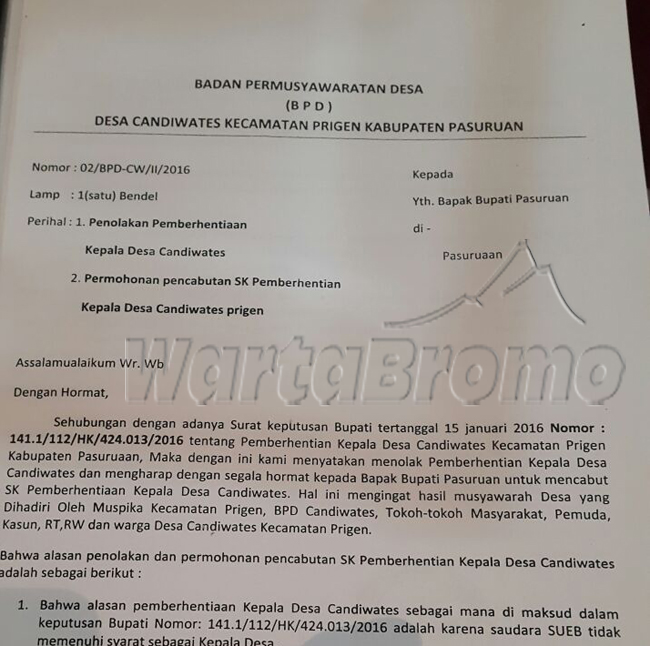 Detail Contoh Surat Penolakan Warga Nomer 39