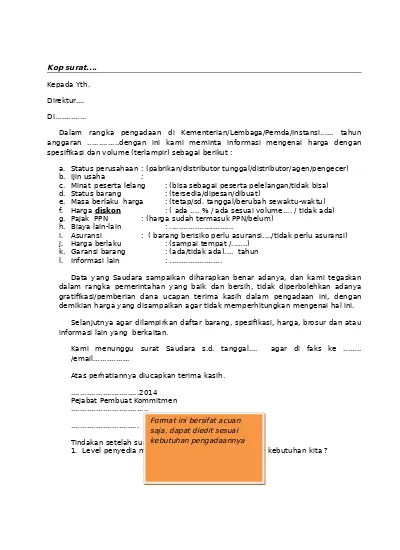 Detail Contoh Surat Penunjukan Distributor Tunggal Nomer 32