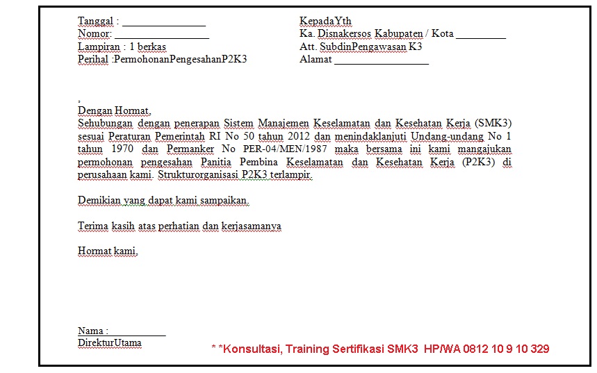 Detail Contoh Surat Penunjukan Perusahaan Nomer 41