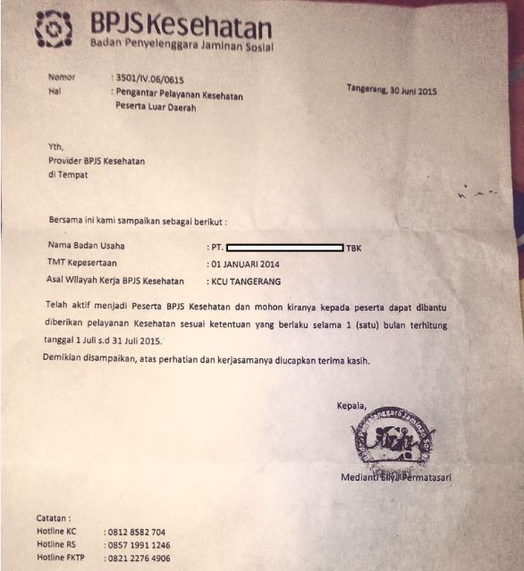 Detail Contoh Surat Penutupan Kepesertaan Jamsostek Perusahaan Nomer 11