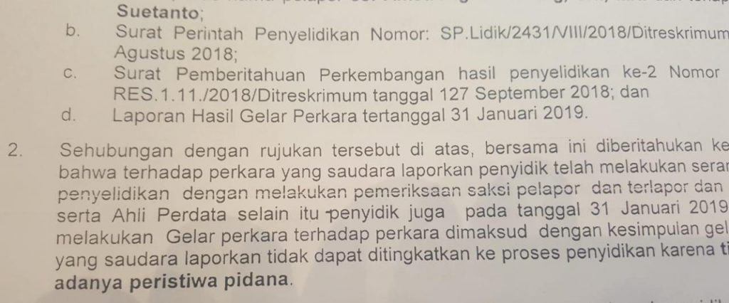 Detail Contoh Surat Penyelidikan Nomer 48