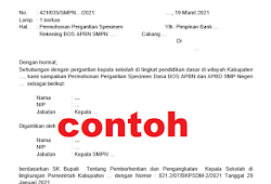 Detail Contoh Surat Pergantian Bendahara Sekolah Nomer 16