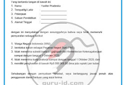 Detail Contoh Surat Pergantian Bendahara Sekolah Nomer 36