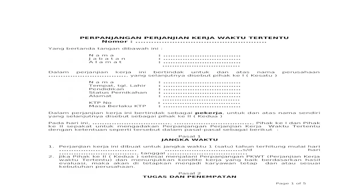 detail-contoh-surat-pergantian-karyawan-koleksi-nomer-54
